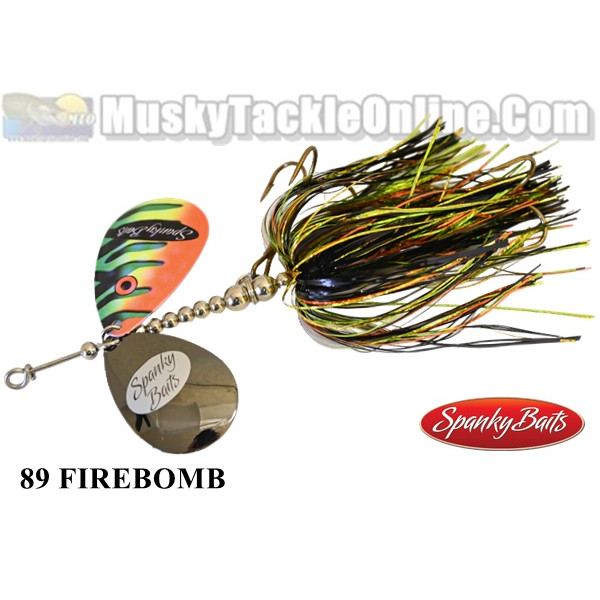 Spanky Baits 89 Firebomb - Musky Tackle Online
